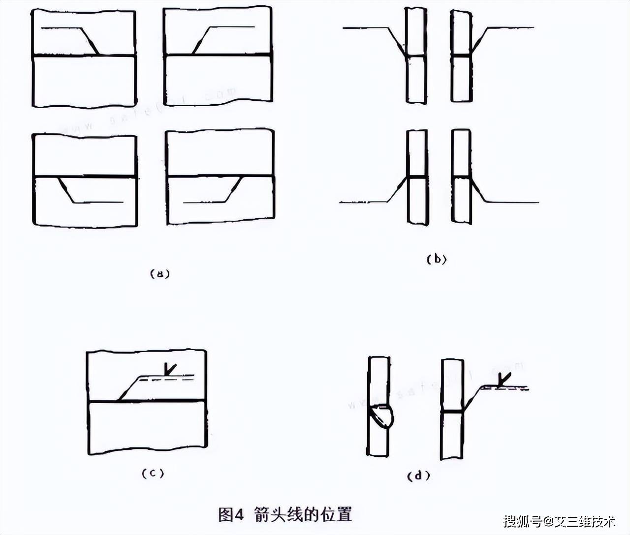 单线图焊缝标法图片