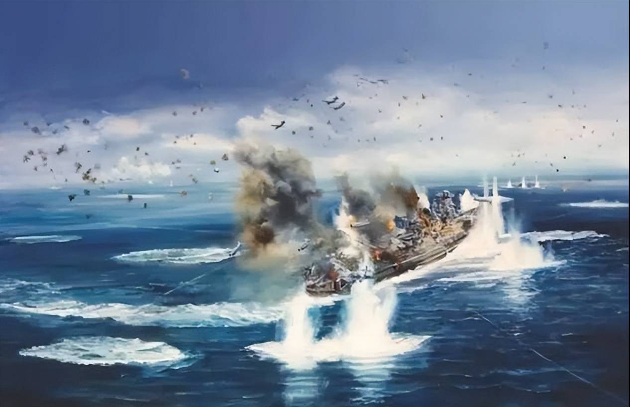 冲绳岛一战,"大和号"永远地沉到了海底,同时战列舰上面的2000多名日军