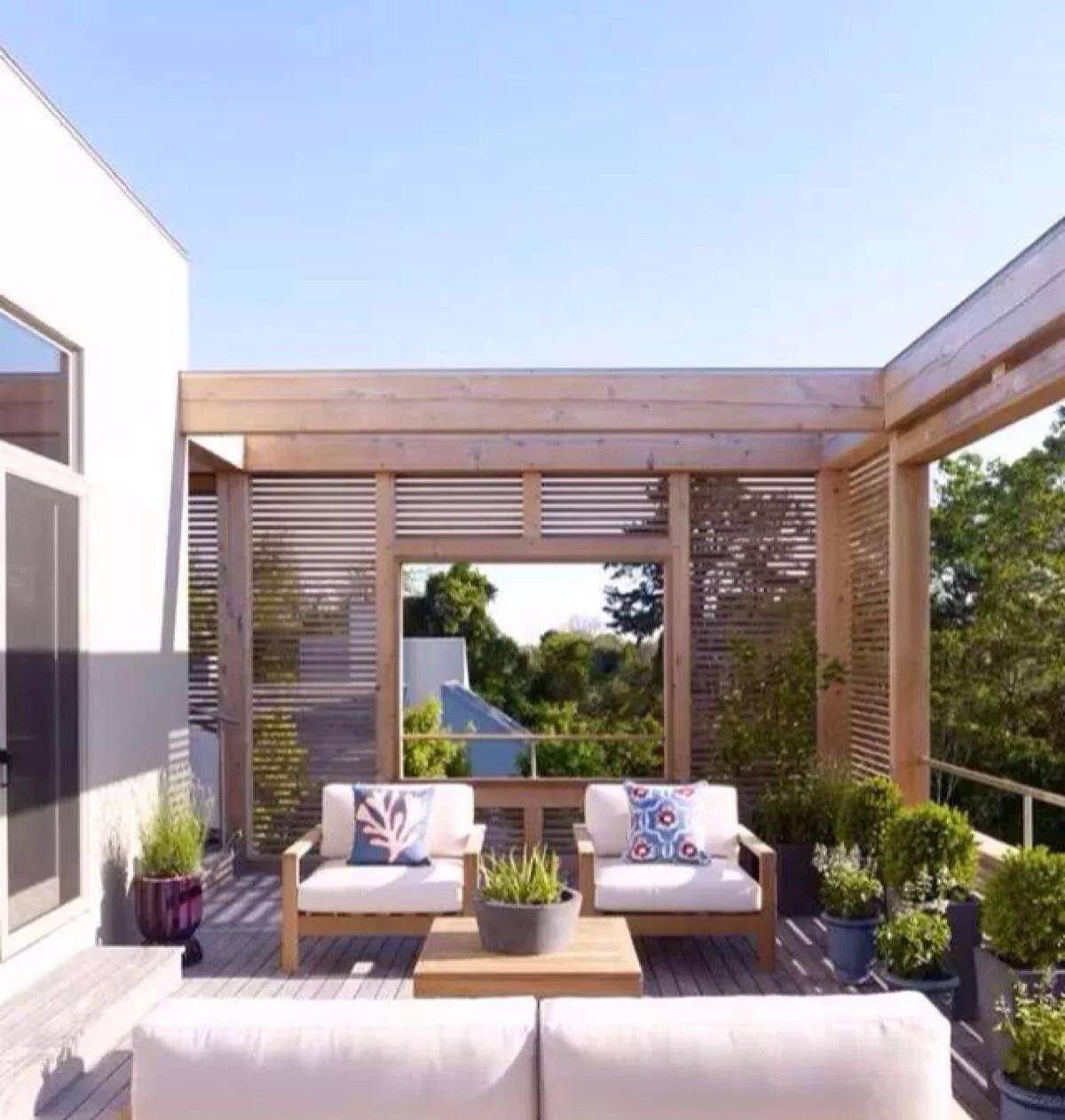 18个"露台花园"设计案例, 打造属于自己的屋顶梦幻空中花园