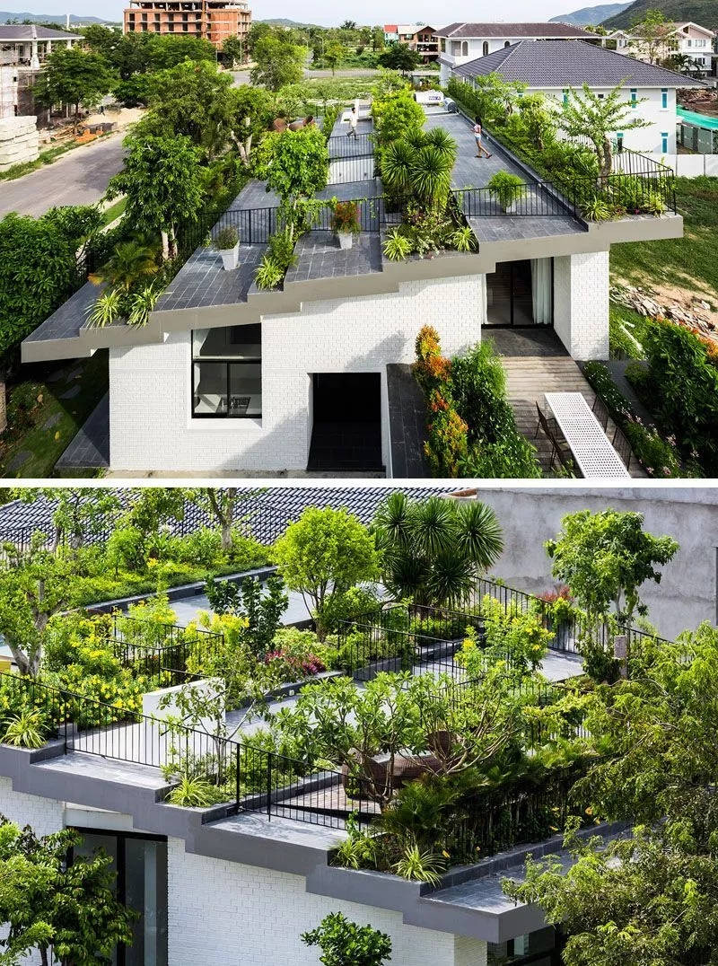 武汉屋顶花园设计-俊晖工业城_绿化_建筑物_城市