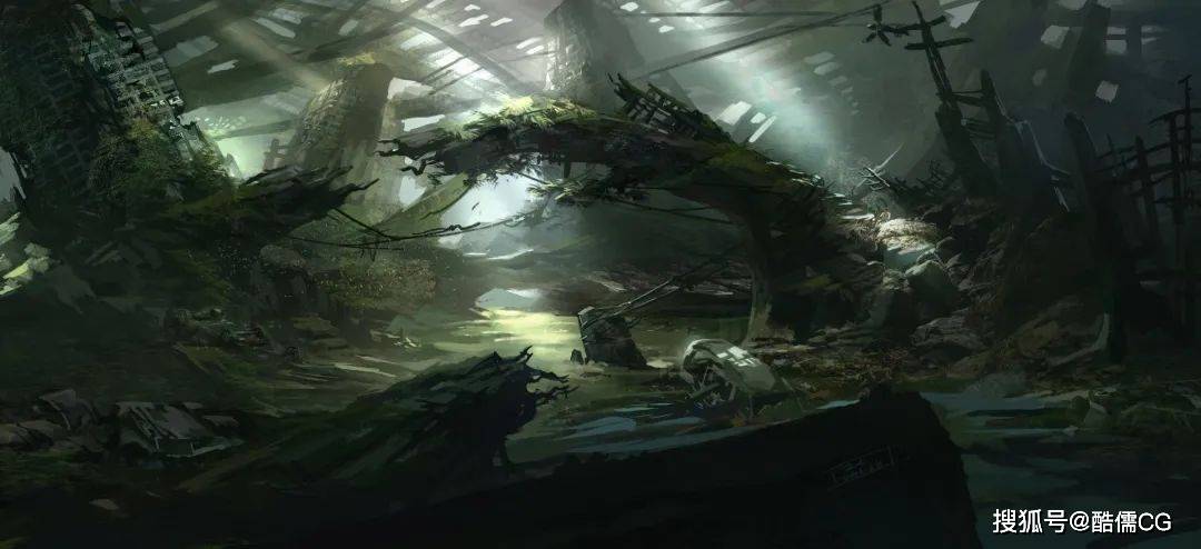 建模参考丨末日废土风格建筑场景素材第3期