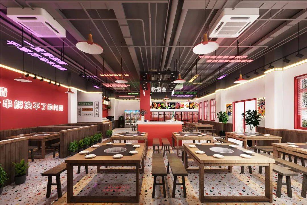 合肥工业风火锅店装修应该注意什么