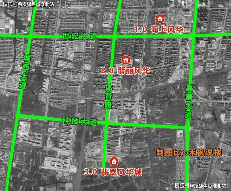 云尚风华城卫星地图图片