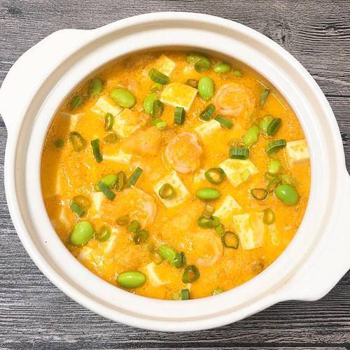 原创67蟹黄豆腐锅