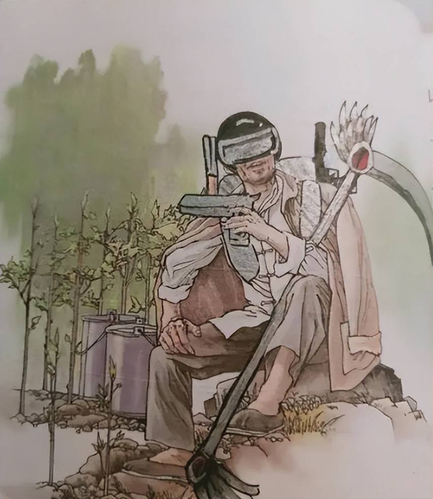 原创初中课本插画涂鸦火了历史人物大变身网友调侃注入灵魂