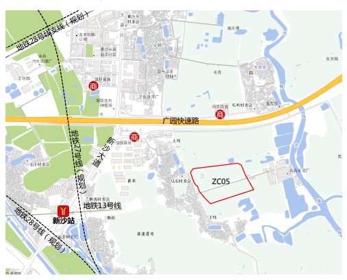 地一线1286亿中国铁建拿下增城新塘镇广园快速路南侧地块