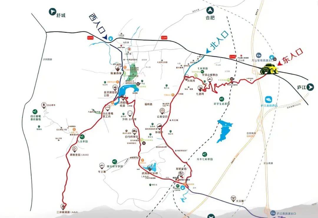 五一自駕遊網紅公路廬江17英里風景道喊你打卡