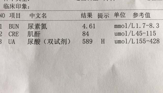 医生告知夫妻俩尿酸偏高,回去要留意