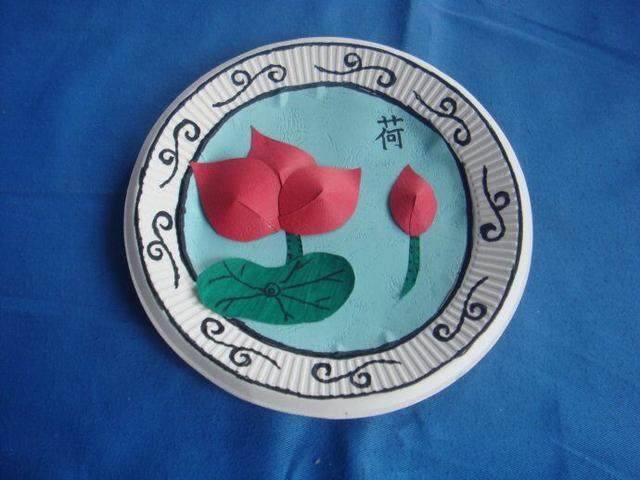 趣味纸盘画,一起玩起来