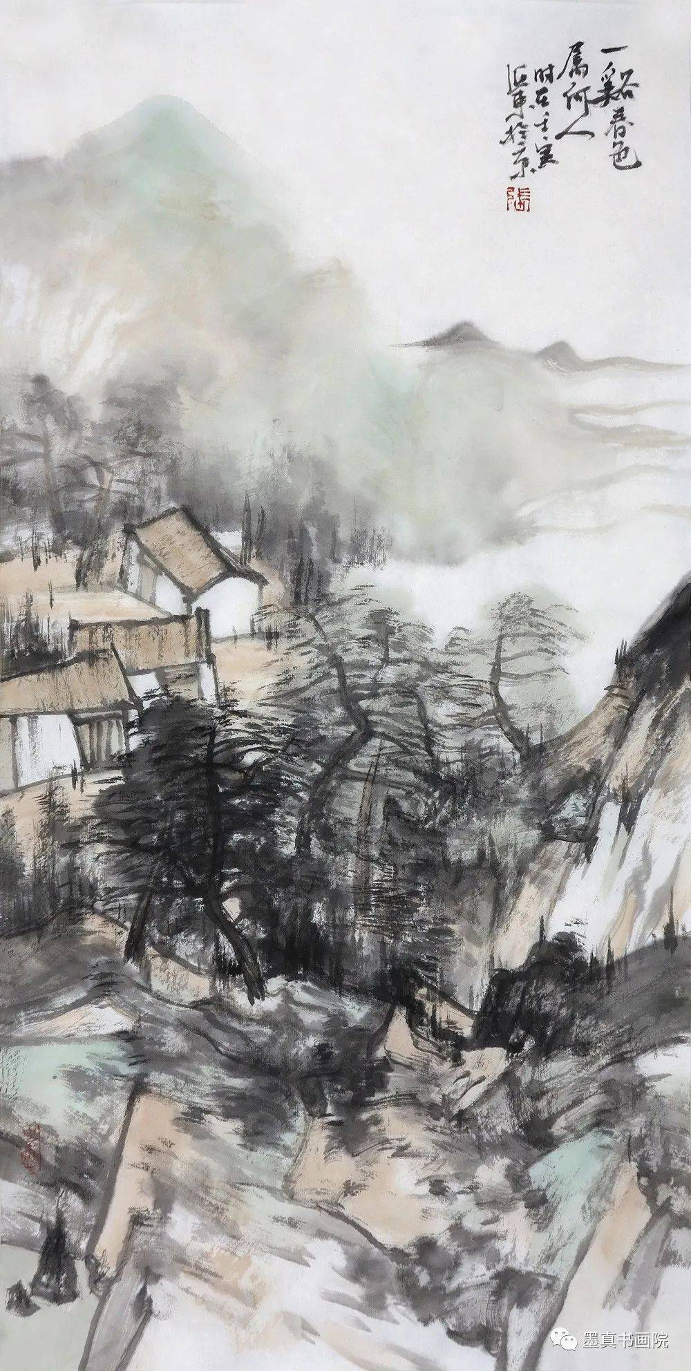 水墨本色-中国当代书画名家云个展_cm_山水画_作品