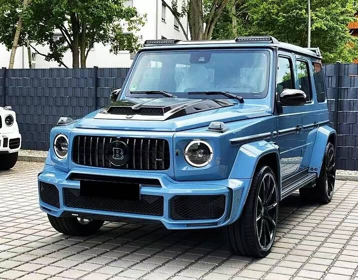 巴博斯奔驰g700实拍碳纤维车身700马力新造型更霸气