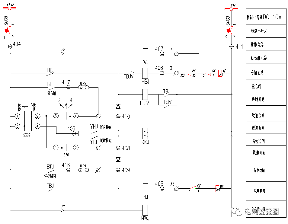 常用低压电器简介及二次回路识图方法