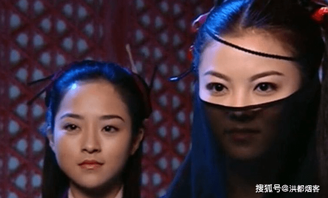 《四大名捕》中,年轻的李湘饰演的独孤伊人,堪称全剧第一美人!