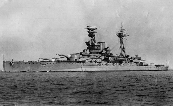 二战大西洋德军u47潜艇秘密行动目标击沉英国海军橡树号战列舰