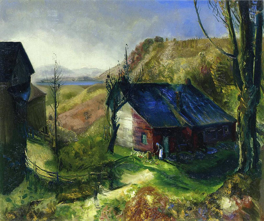 美国画家George Wesley Bellows 油画作品欣赏