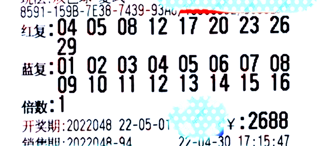 双色球48期蓝球(双色球28期蓝球预测)