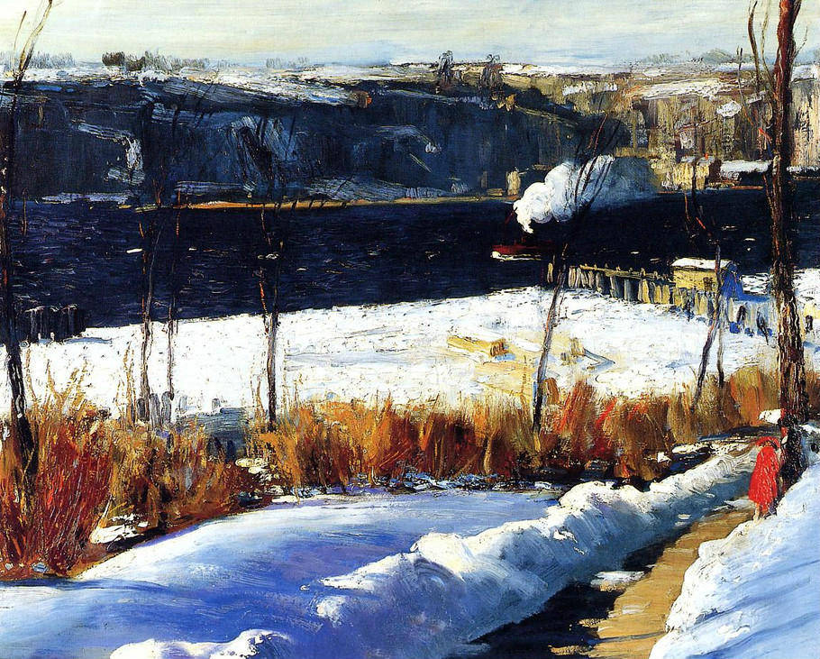 美国画家George Wesley Bellows 油画作品欣赏