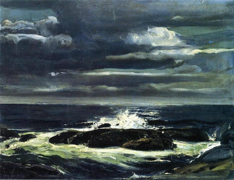 美国画家George Wesley Bellows 油画作品欣赏