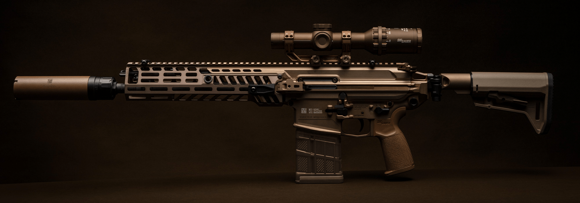 xm5步枪原型是西格绍尔的mcx spear,采用的ar15的上下机匣结构,操作上