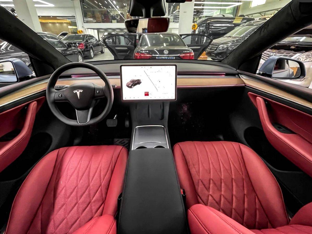 特斯拉内饰太简了看看特斯拉内饰可以改成什么样内饰颜色