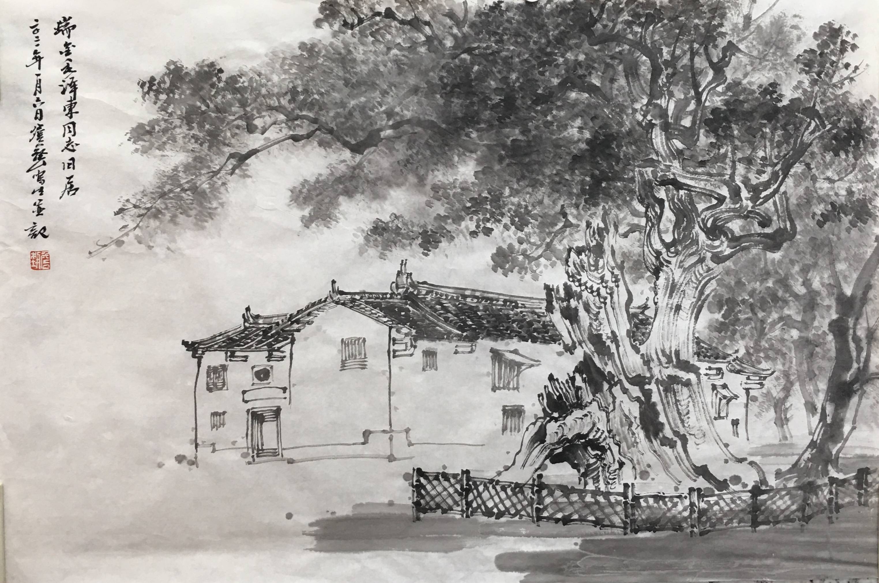 50岁詹艺在山水画界的逆袭