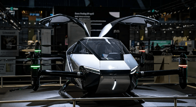 小鹏汇天飞行汽车领航者x2亮相欧洲真正的中国智造令人心动