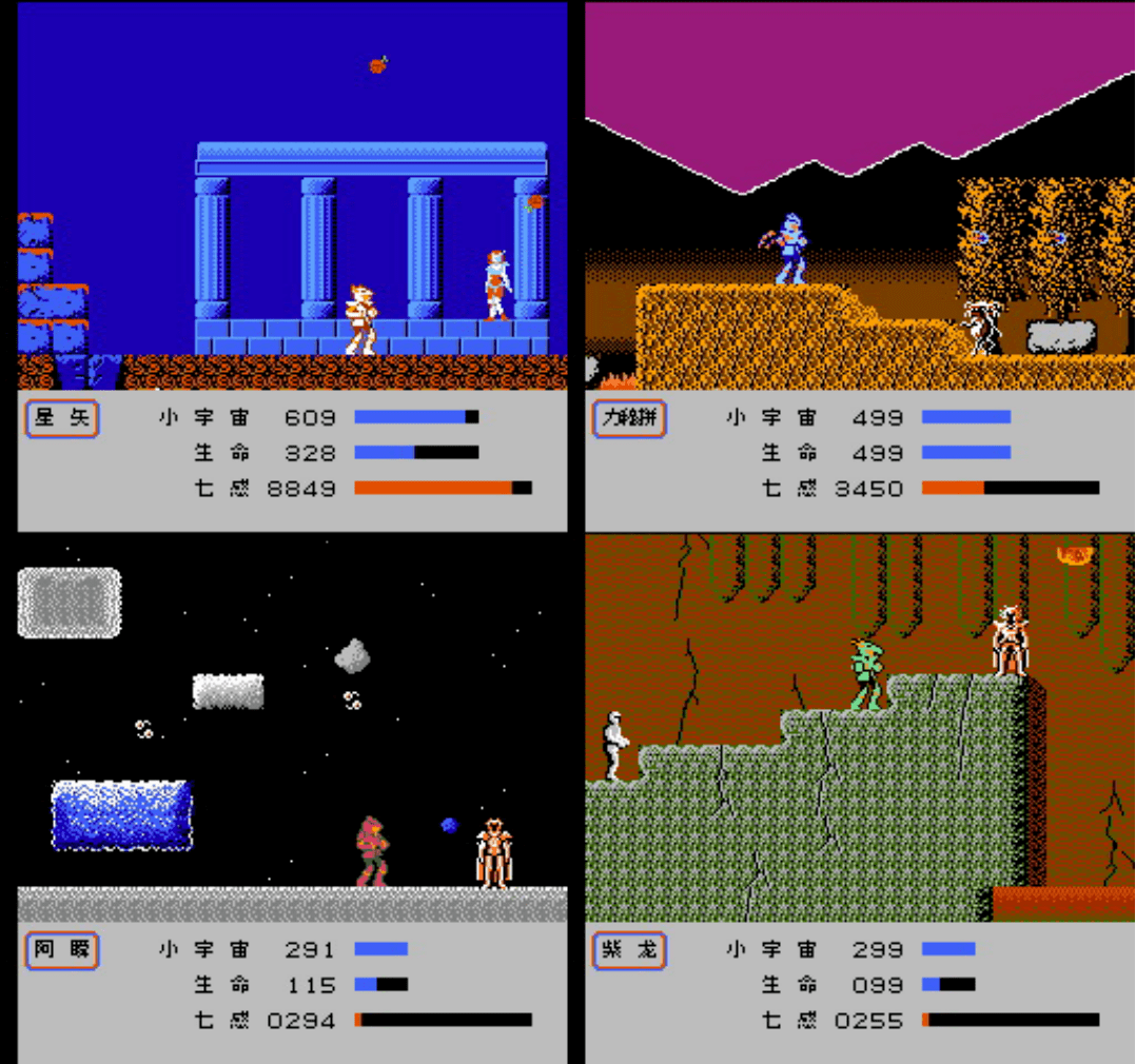 fc圣斗士星矢,第二关小时候死活打不过去,就这样错过了一代神作