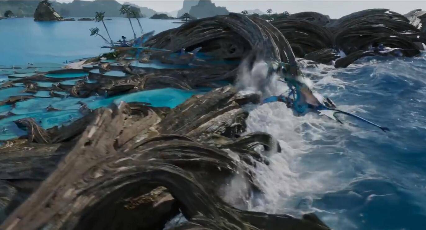 阿凡达2预告提前偷跑影院贴片预告抢正片风头观众欢呼国内评价两极