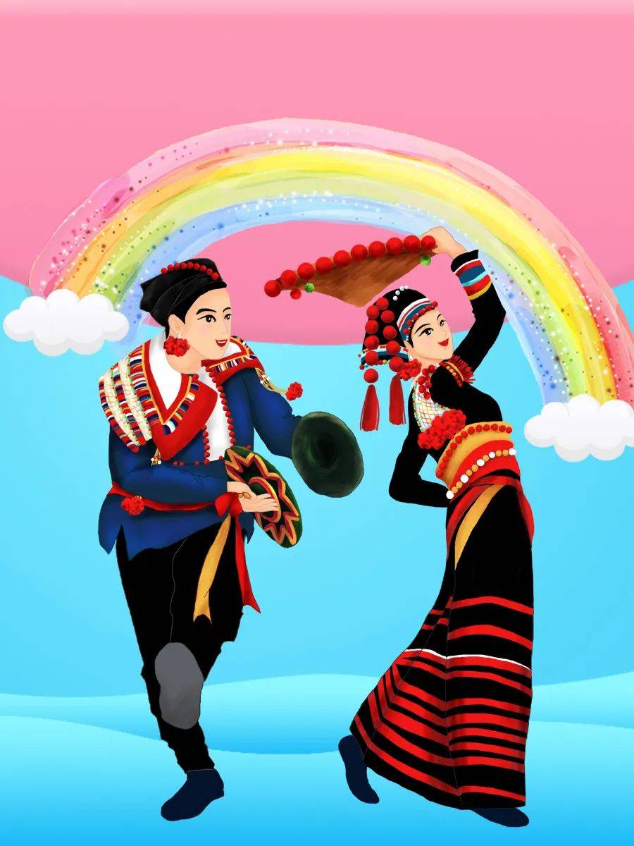 民族团结教育系列67德昂族