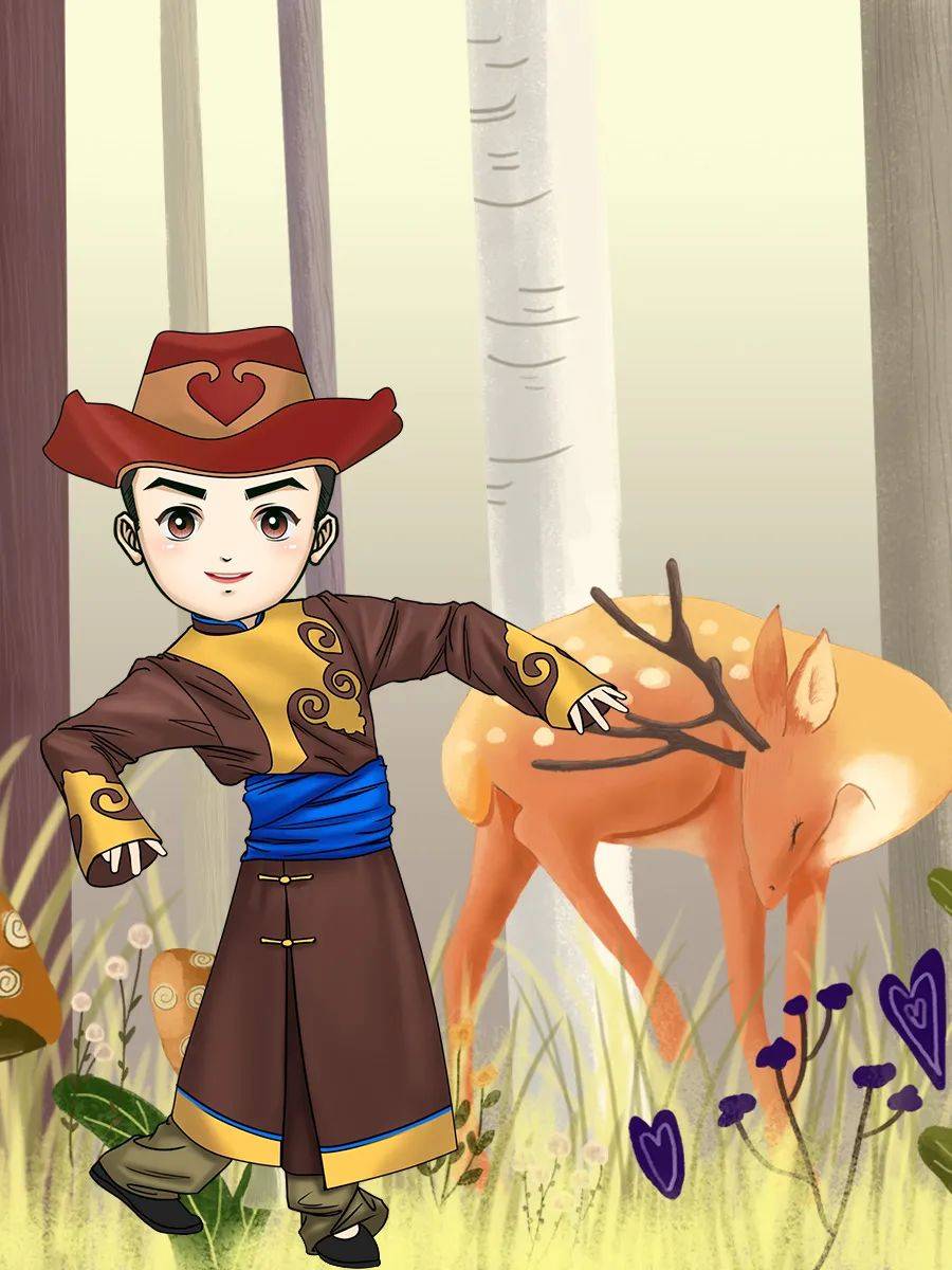 民族团结教育系列67鄂温克族