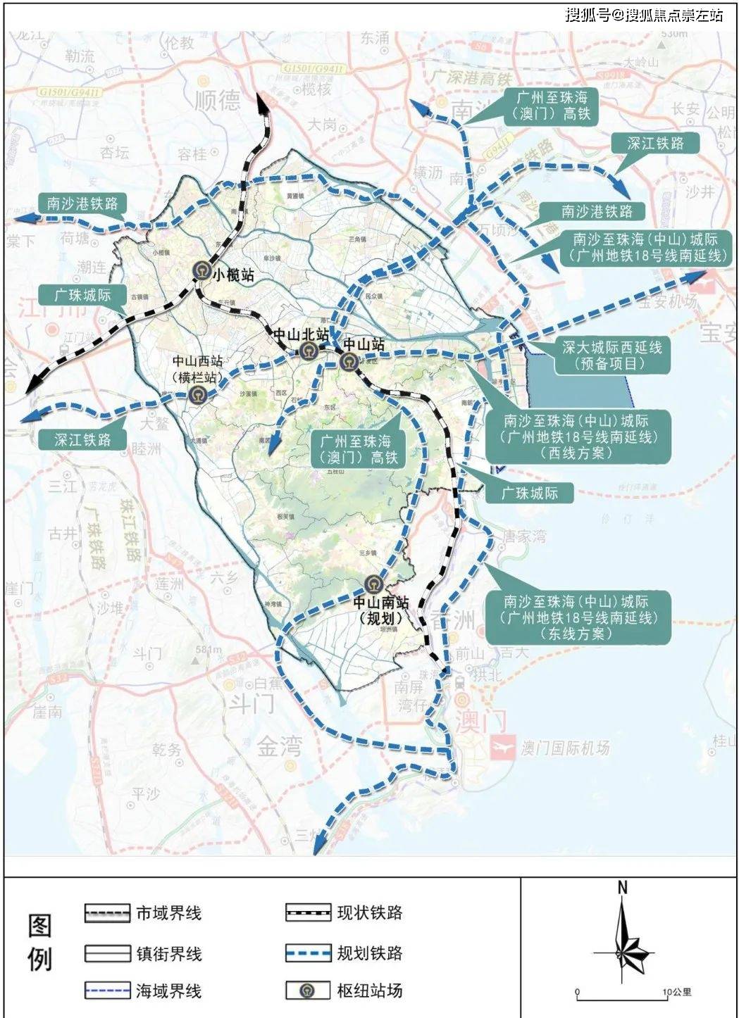 十四五中山軌道交通規劃深茂鐵路深茂鐵路全長116.