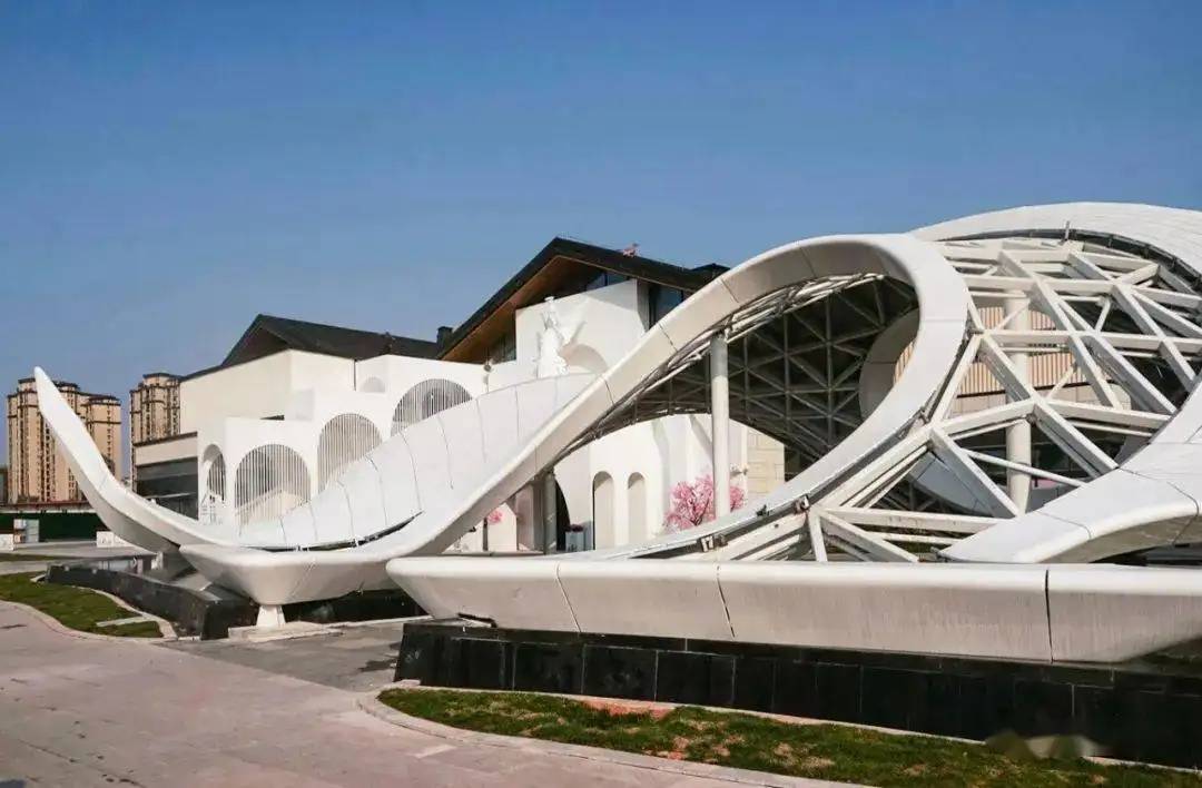 幕墙外墙铝单板之上饶博悦宴会艺术中心