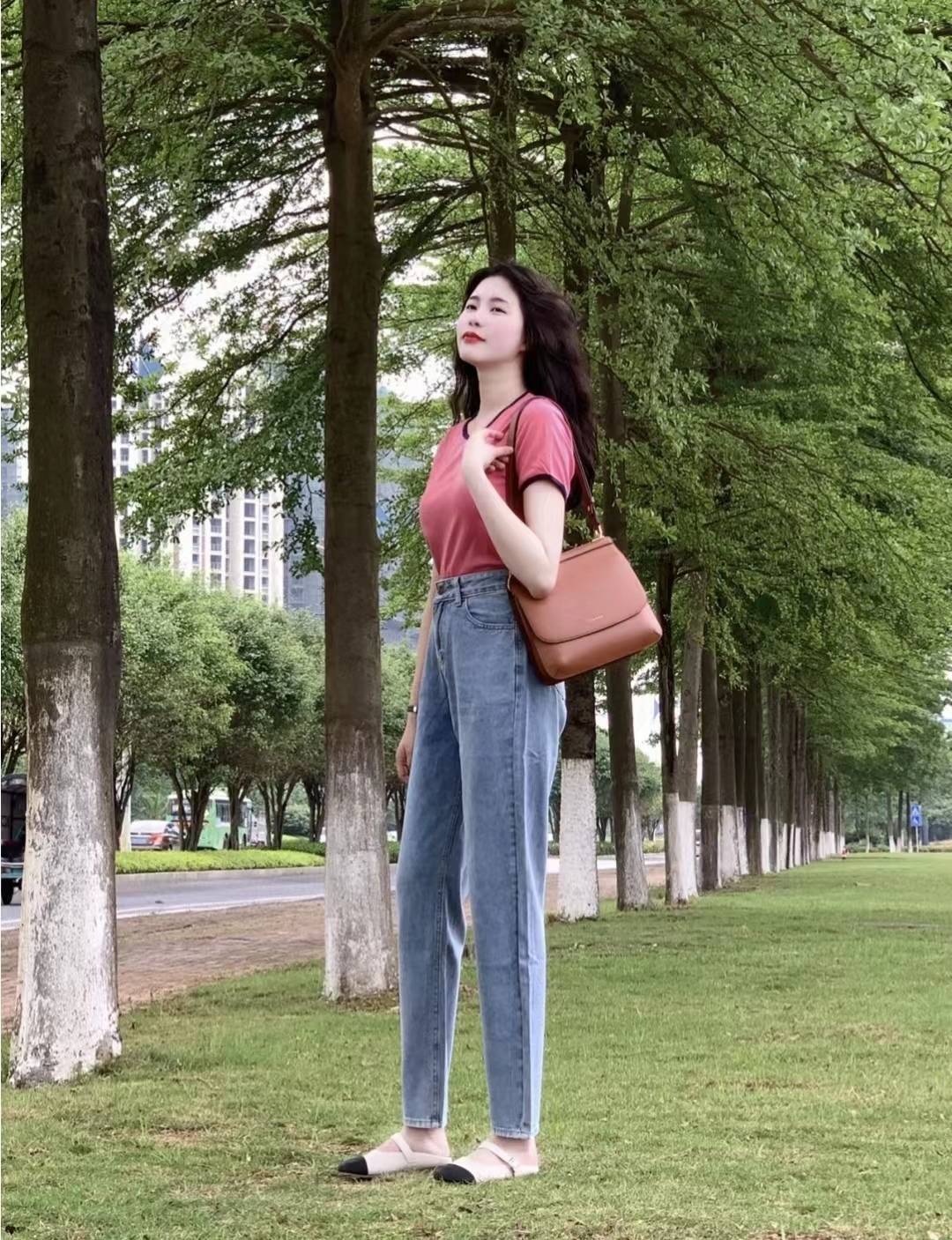 微胖女生夏天显瘦穿搭