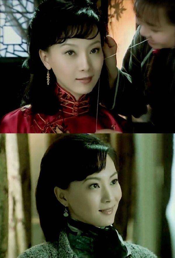 在《铁梨花》之前,陈数也演过《倾城之恋》里的白流苏.