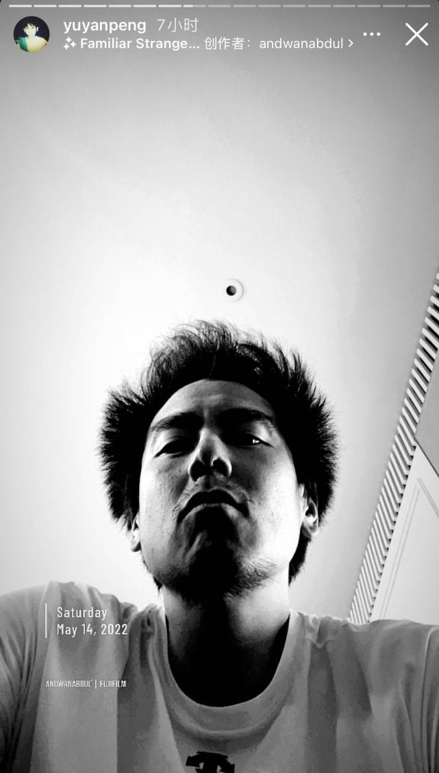 原创彭于晏彻底放飞自我留络腮胡尽显沧桑邋遢头发杂乱酷似钟馗