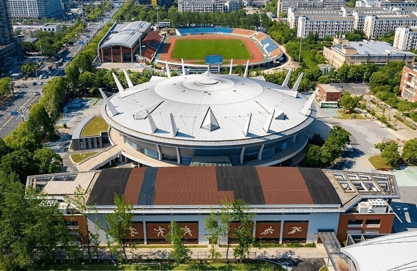 电子科大体育学院图片