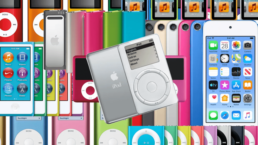 颜色一直是ipod的关键词,不管是ipod mini,ipod nano都主打年轻化