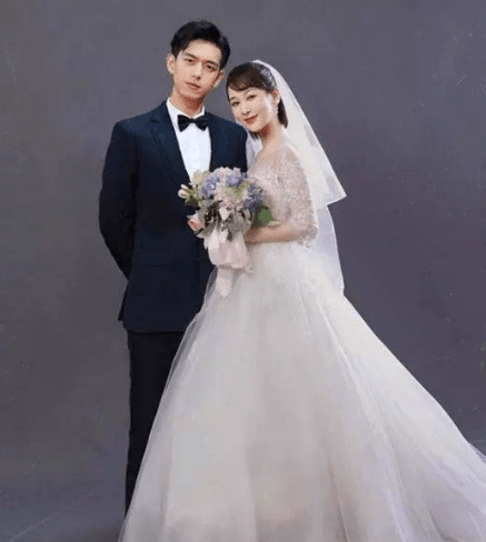 李现和杨紫的结婚照片图片