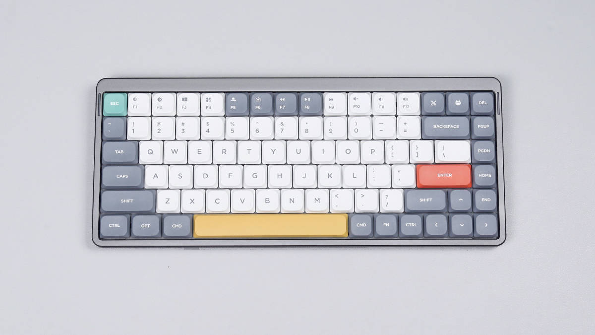 nuphyair75三模矮轴机械键盘评测多模高颜轻便