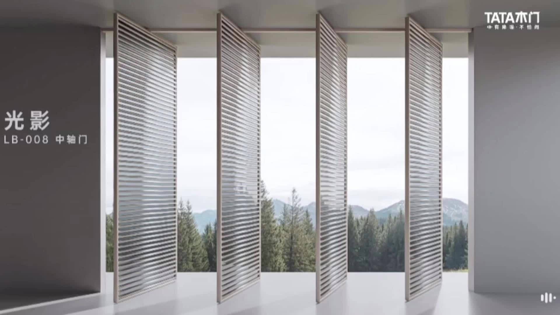 tata木门光影中轴门