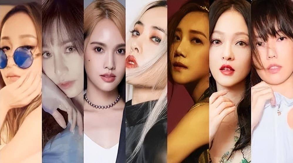 台湾四大三小天后今昔对比张韶涵转运了王心凌还不算翻红