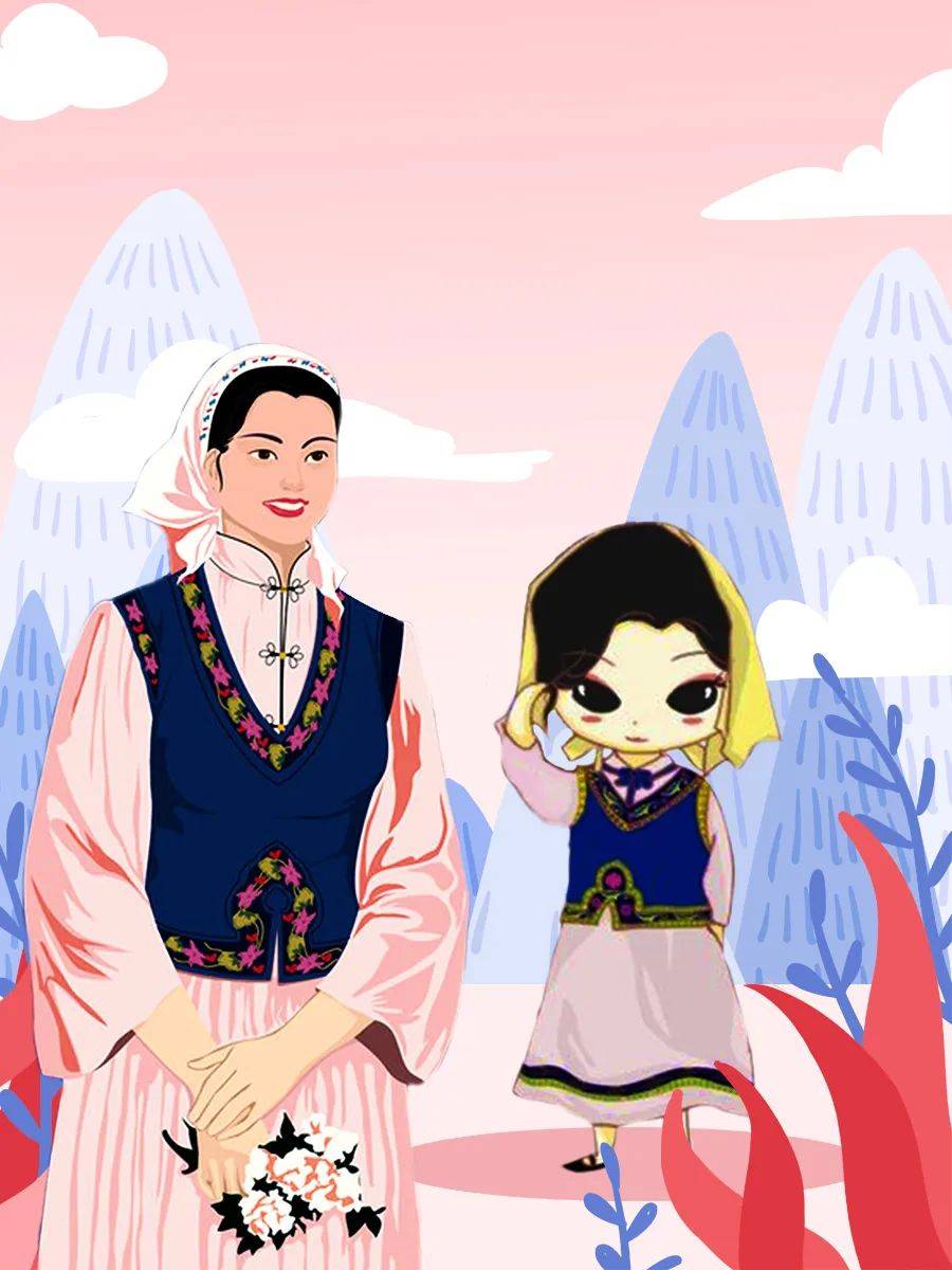 民族团结教育系列——锡伯族_莫昆_少数民族_服饰