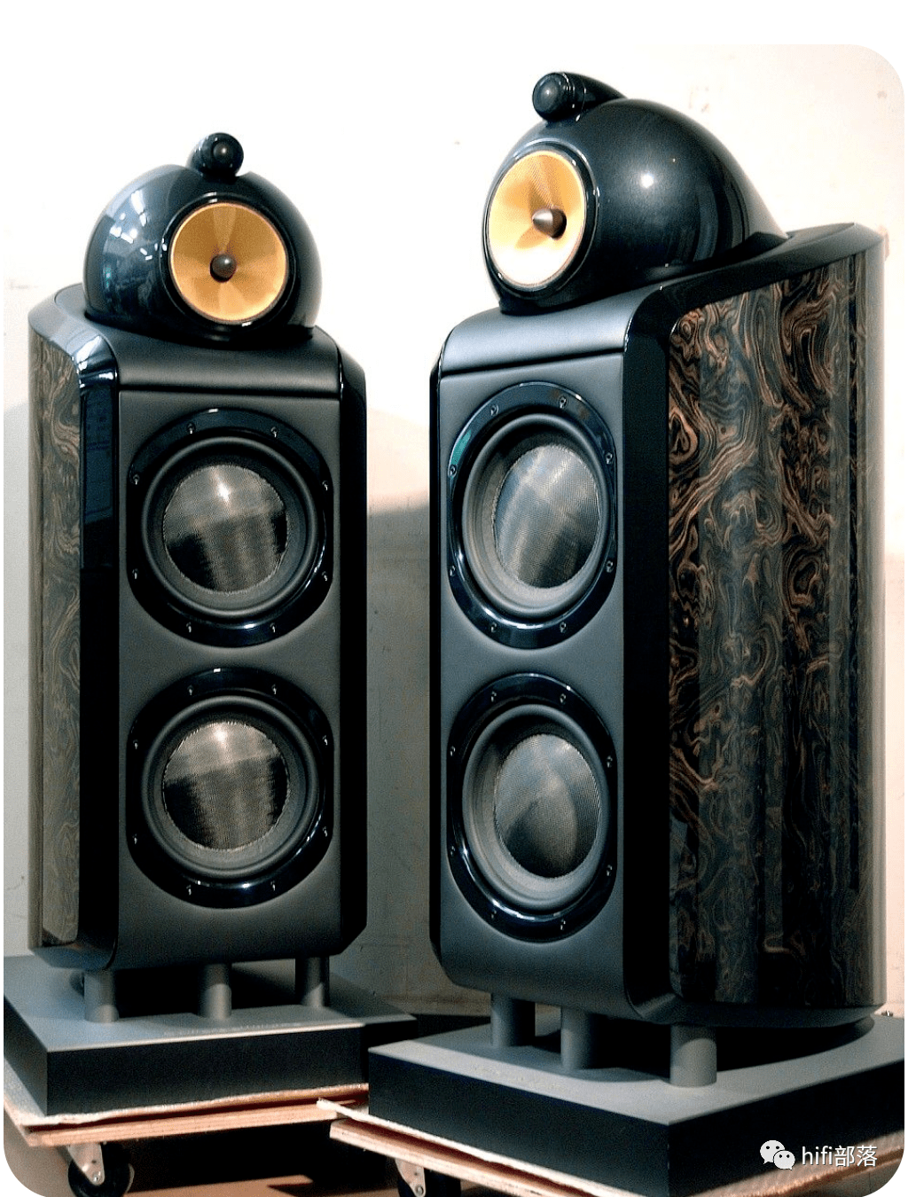 宝华bw803diamond二代钻石高音落地音箱