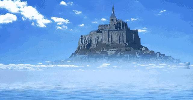 原创河北邢台出现海市蜃楼古代建筑悬浮空中找到原景了吗