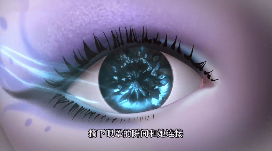 原创叶罗丽拥有紫色眼睛的都是双生子曼多拉和梦公主都不例外