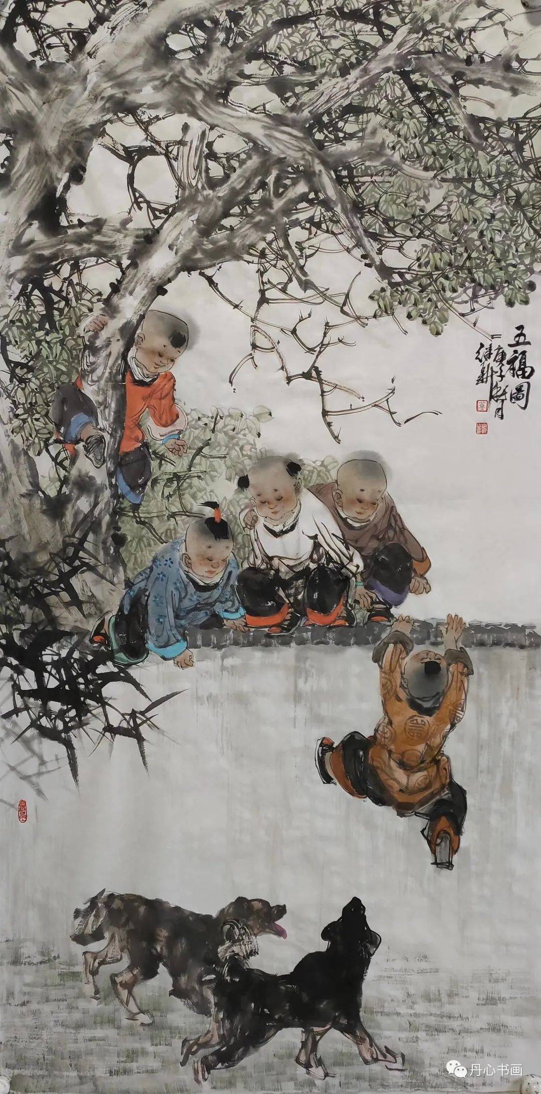 大气恢弘趣味传神人物画家董继新