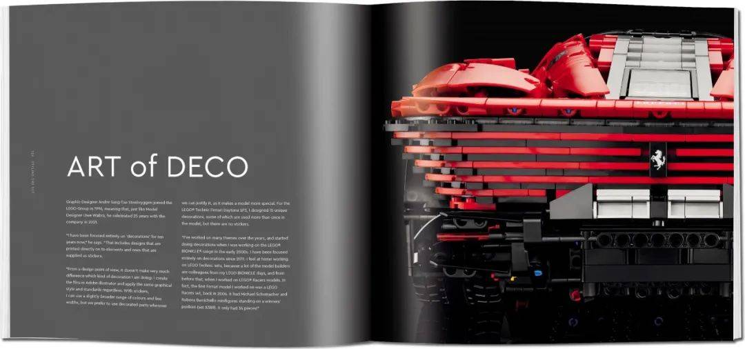 都讲了些什么乐高42143法拉利精装限量版画册的有趣内容