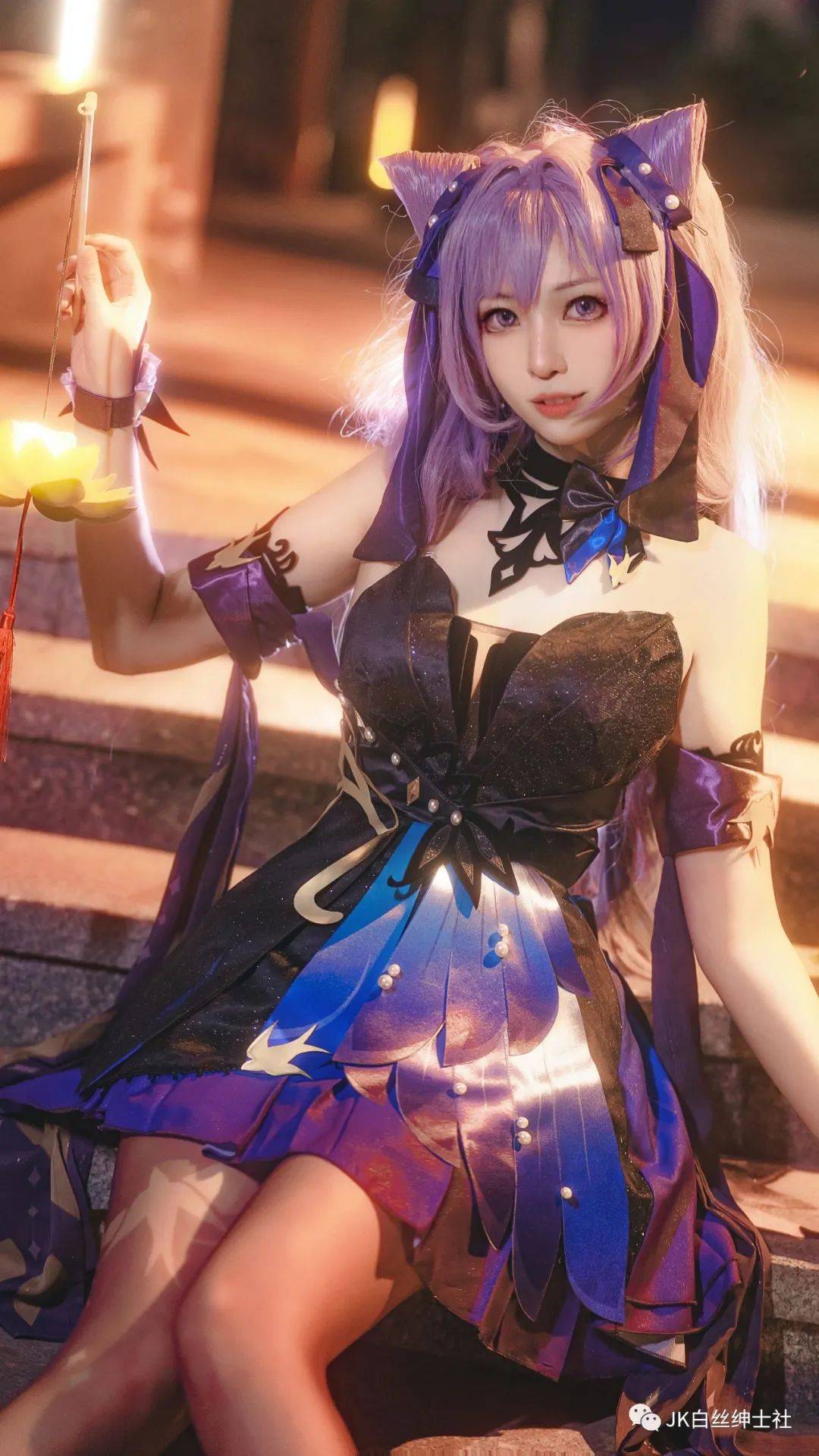 cos原神刻晴飞彩镌流年cos正片源子