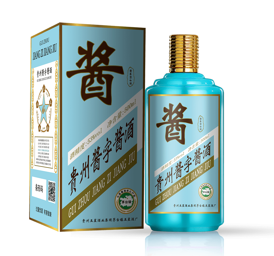 贵州酱字牌金木水火土五行x五星硬核品质定位国民酱酒