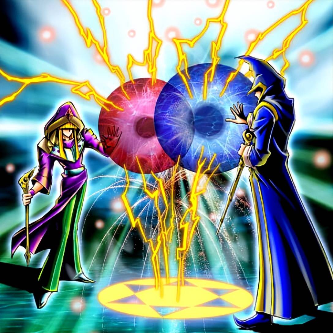 要知道"黑魔术师"配合"黑魔术女孩"施展的才是二重魔法.